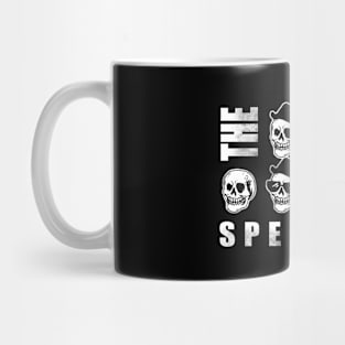 the specials band illustration skulls design Mug